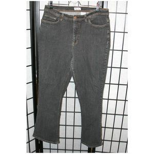 Women's Denim & Co. Black Denim Jeans, 16P